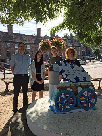Filtermist Steams Ahead with local students in Bridgnorth Art Trail
