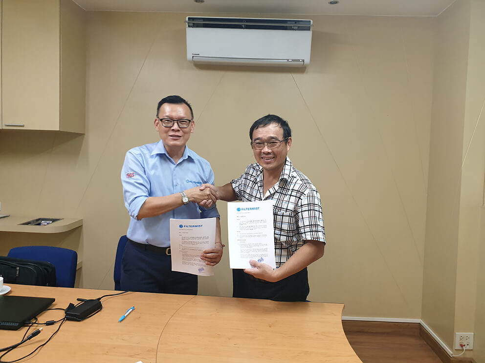 A new Filtermist Distributor for Thailand