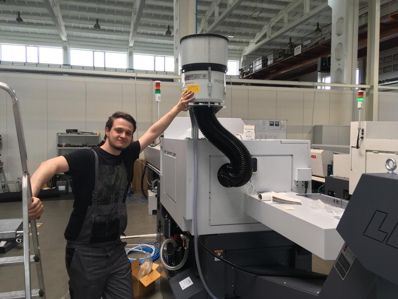 Imponar installs Filtermist oil mist collectors for Metal Team
