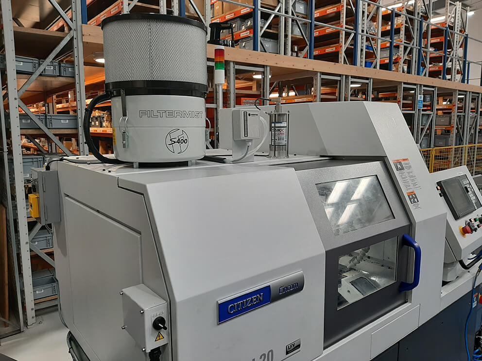 Why many of the world’s leading machine tool manufacturers and their distributors trust Filtermist oil mist collectors