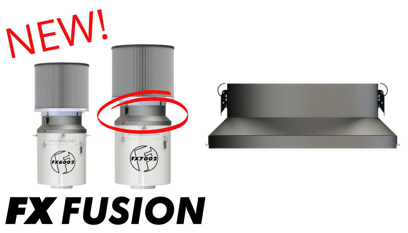 FX Fusion filter now fits FX6002 and FX7002 oil mist collectors