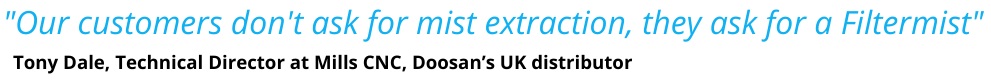 Developing our Range of Industry Leading Oil Mist Collectors