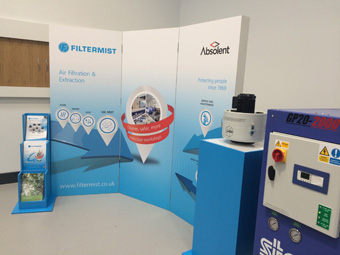 Filtermist on permanent display in Star GB’s new UK showroom